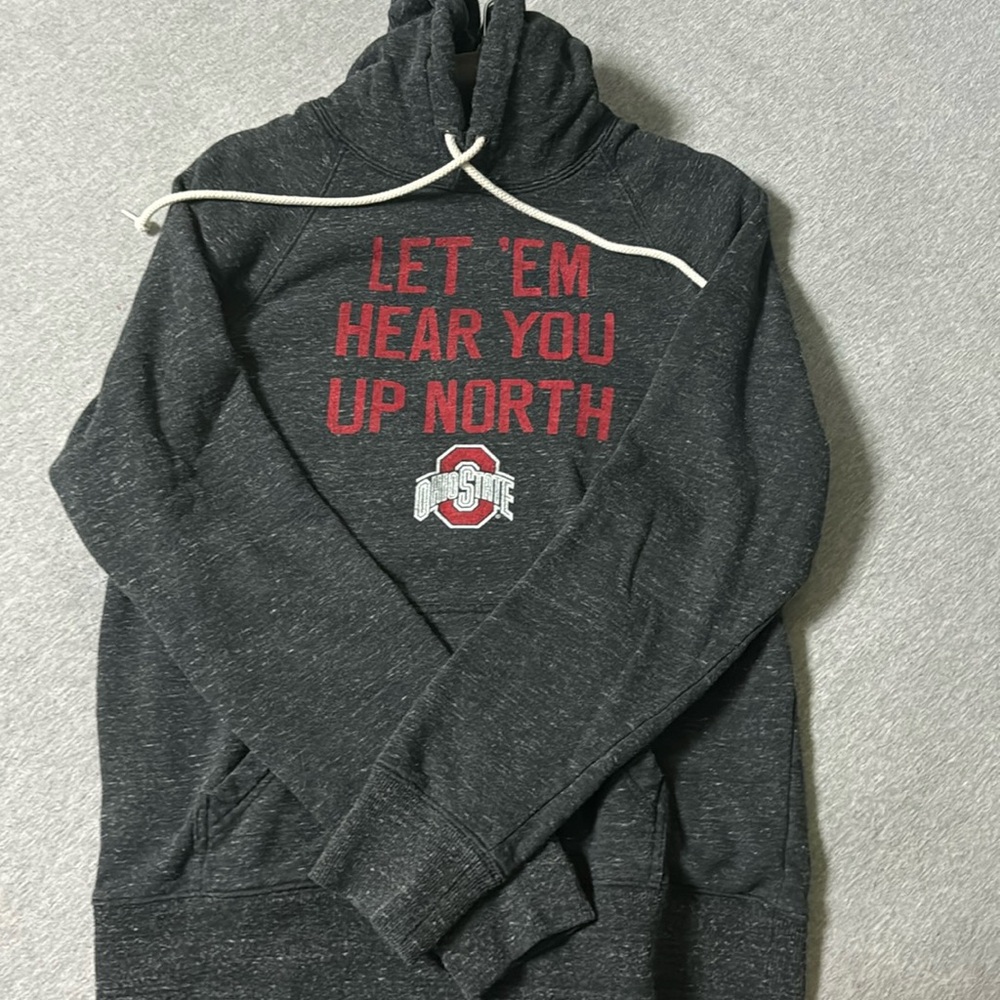 Ohio state “Let ‘Em hear you up north hoodie” by Homage lightly worn size Medium